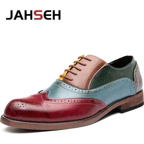 JAHSEH Brogues For Men