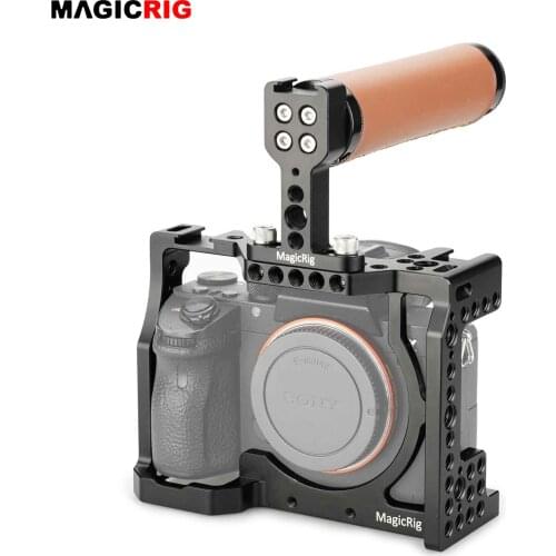 MAGICRIG Camera Cage with Top Handle for Sony A7II /A7III /A7SII /A7M3 /A7RII /A7RIII Camera To Quick Release Extension Kit