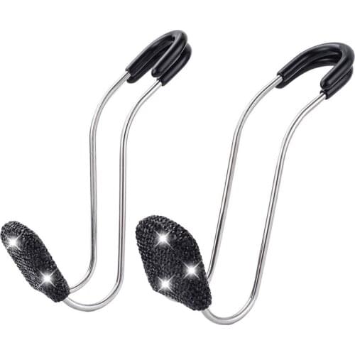 Styling Car Headrest Hooks Auto Backseat Metal Hanger Holder Organizer Automobile Seat Hanger 2 Pieces