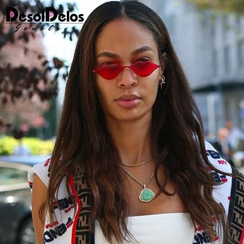 Small Lips Shape Sunglasses Women Brand Designer 2019 New Sexy Mouth Brand Designer Sun Glasses Red Herat Shades UV400