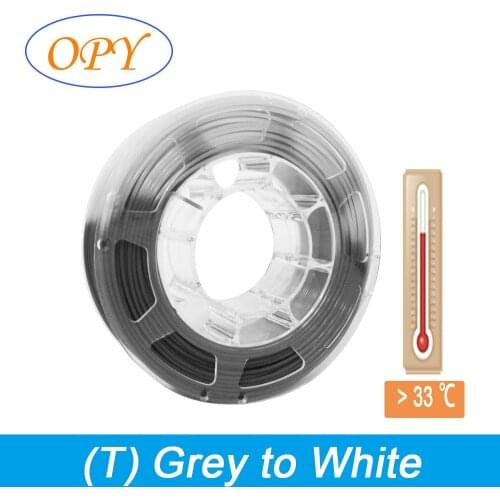 Color Change Pla 3D Printing Filament Thermoplastic Thread Orange To Yellow 1Kg 10M 100G Sample