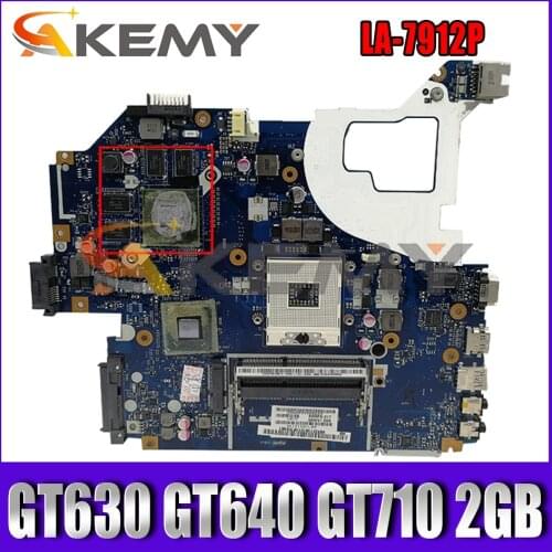 Q5WVH LA-7912P Mainboard For Acer aspire V3-571 V3-571G E1-571G Laptop Motherboard W/ HM77 DDR3 GT630 GT640 GT710 2GB 100% Test