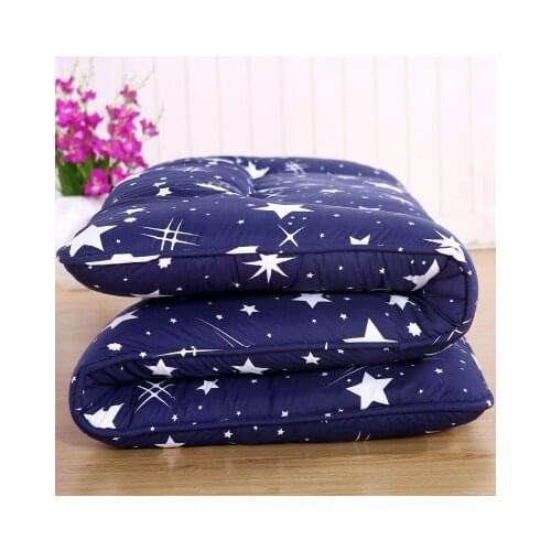Foldable Tatami mat Floor Pad Fashion Comfy Futon for Dorm Home Nap Thickened Single Use Sleeping Mattress or Bed