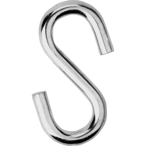 Heavy Duty S Hooks Ultra Thick Hammock S Shaped Hooks Galvanized Utility Hanger, Pack of 2 CNIM Hot