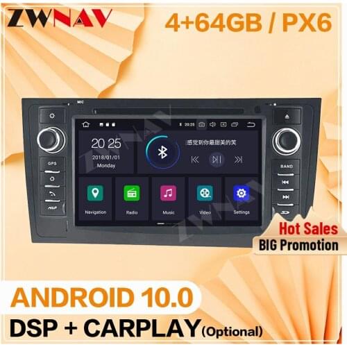 2 din 1997 1998 1999 2000 2001 2002 2003 2004 2005 For AUDI A6 Android player video audio Radio GPS navi head unit auto stereo
