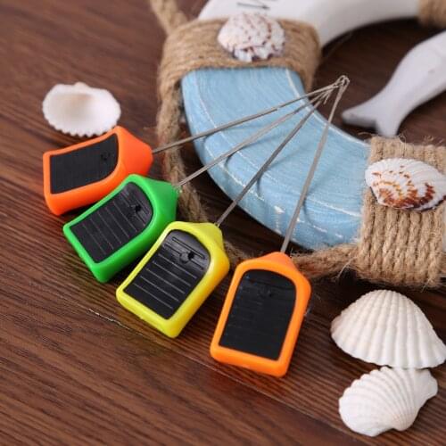 4 Pcs Fishing Baiting Rigging Needle Carp Fishing Baiting Rig Tool Set for Bait Threading DIY Carp Fishing Gear Tackle Kit