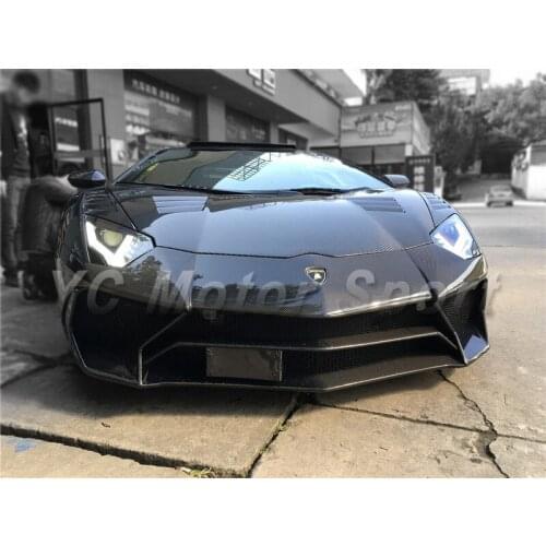 Car Accessories Carbon FiberBKSS-750 Style Front Bumper Fit For 2011-2014 Aventador LP700 LP720 Front Bumper