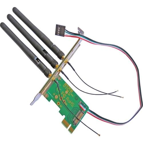 BCM943602CS BCM94360CS WIFI wireless network card to PCIe x1 adapter card adapter