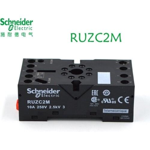 Schneider Electric Sockets for Electronic Timing relays ,RUZC2M RUZC3M RE48ASOC11AR