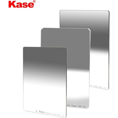 Kase 100x150mm Nano MC Multi-coated Optical Glass Soft Hard Reverse Graduated Neutral Density Filter GND0.9 0.6 1.2 1.5 ND16 8 4