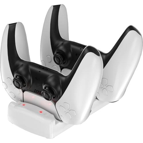 Console Charging Station Fan Cooler Dual Controller Charger for DualSense USB C Cooling Fan Dual Controller Charger