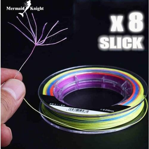 MK Brand New Colorful 8 braided Line 150M Strong PE Fishing Line Japan Imported Raw Road Weaving Fishing Line