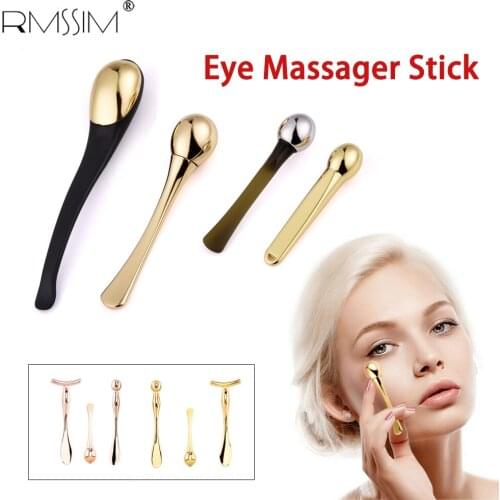Eye Massager Stick Sleeping Eyes Mask Spatula Face Lift Massager Beauty Tools Dark Circles Eye Cream Divided Scoop Massage Stick