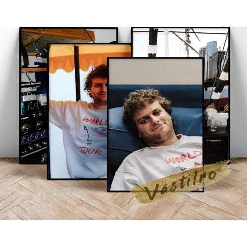 Mac Demarco Singer-Songwriter Poster, Music Star Wall Art, Singer Character Portrait Wall Picture, Demarco Art Prints, Fans Gift