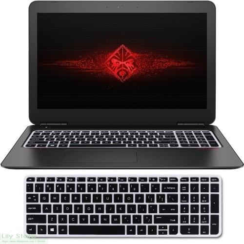 Silicone Keyboard Protector Cover For 2016 2017 Hp Pavilion 17 Omen 17T Envy 17Z M7-N M7 17T-N 17-S Series 17'' 17.3