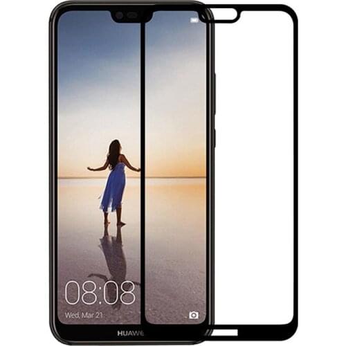 Ultra Slim Full Cover Soft Tempered Glass Screen Protector Explosion-proof Front Glass Films For Huawei P20 / P20 Pro / P20 Lite