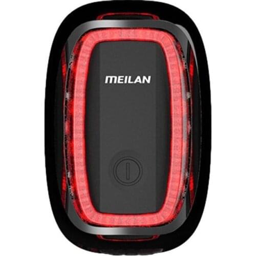 Bicycle Tail Light Intelligent Induction Brake Led Car Light Rechargeable USB Tail Battery Light Warning Built-in Y6N7