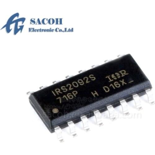 1PCS/lot New OriginaI IRS2092STR IRS2092S IRS2092 IR2092S IR2092 SOP-16 PROTECTED DIGITAL AUDIO AMPLIFI