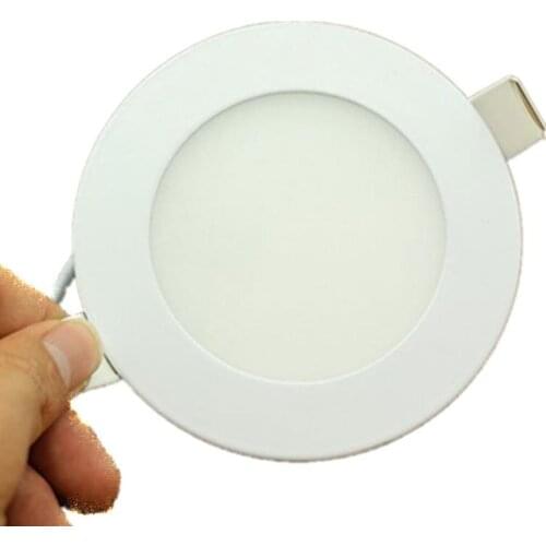 10pcs Utral Thin 18W Round LED Panel Light 3000K Warm White for Kitchen,Closet, Bedroom, Cabinet
