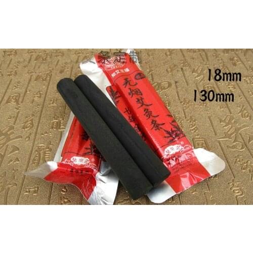 20pcs 18*13mm Nanyang seven years smokeless moxa stick acupuncture massage moxibustion warm moxa wormwood Artemisia free ship