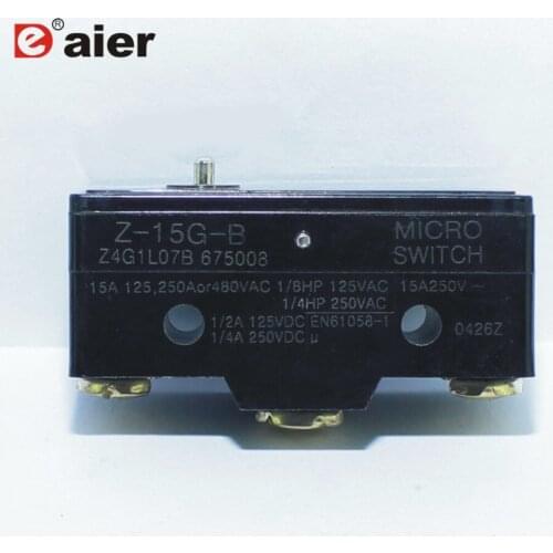20PCS Z-15G-B Omron Micro Slide Motion Limit Switch 3 Pin SPDT With Screw Terminals