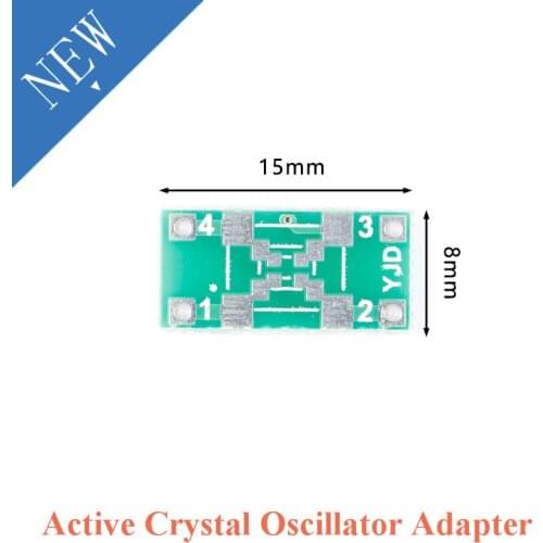 5pcs Active Crystal Oscillator Adapter Board Plate Connector Suitable for 7050 5032 3225 and SMD Packages