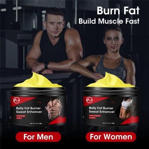 Minch Anti Cellulite Fat Burning Slimming Cream Abdominal Muscle Stronger Cream Effective Belly Tighten Weight Loss Product 50g