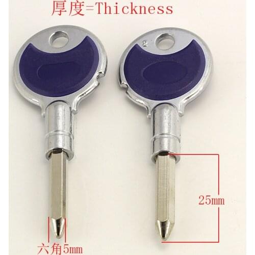 B137 House Home Door Empty Key blanks Locksmith Supplies Blank Keys 5 pieces/lot