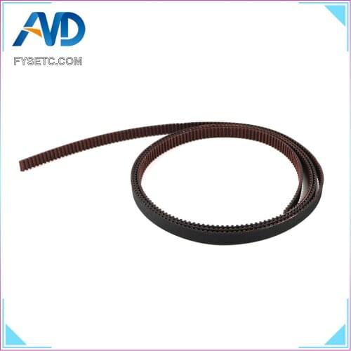 GATES-LL-2GT 2GT Belt Opened Fiberglass Rubber GT2 Timing Belt 2GT-6 L 2M 5M Width 6mm For Prusa I3 MK3 MK3S Ender-3 CR10 ANET