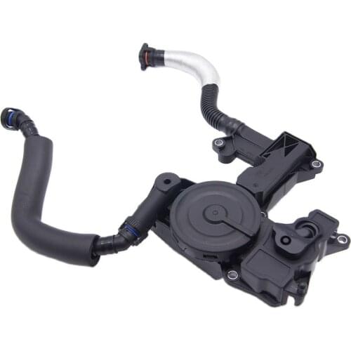 PCV Valve Crankcase Vent Cover Oil Separator Vacuum Exhaust Vent Hose Kit for Audi A4 Q5 TT VW Golf Jetta 2.0T 06H103495AC