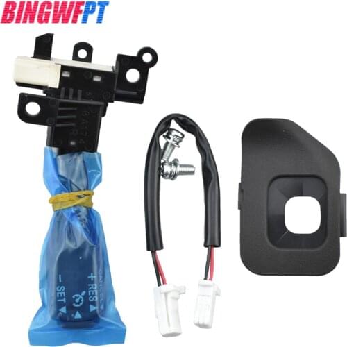 New Cruise Control Switch 84632-34011 For Toyota Yaris Vios 45186-0D110-E0 With Steering Wheel Dark Gray cover 84632-34017