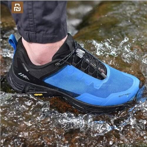 4 colors xiaomi mijia full waterproof outdoor functional shoes cool mens sports shoes fitness running sports shoes