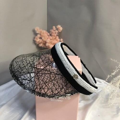 01904-fu51448445 PVC Transparent brim geometry without leisure sun cap men women beach holiday hat