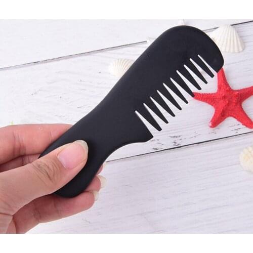 New Health Care Hair Brush Relax Tool Black Bian Stone Guasha Comb Energy Gua Sha Board Acupuncture Massage Relaxation No Static