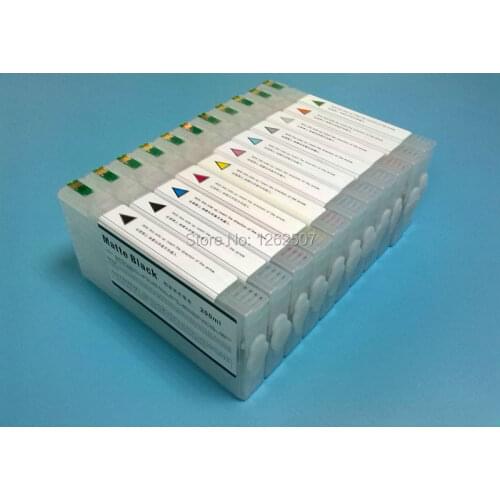 T6531-T6539 T653A T653B Refillable cartridge for Epson Stylus Pro 4900 printer cartridge for Epson 200ml with Auto reset chip