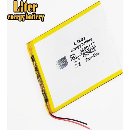 Ultra-thin high-capacity lithium-ion polymer battery 3.7 V 3690117 4500mah tablet W28