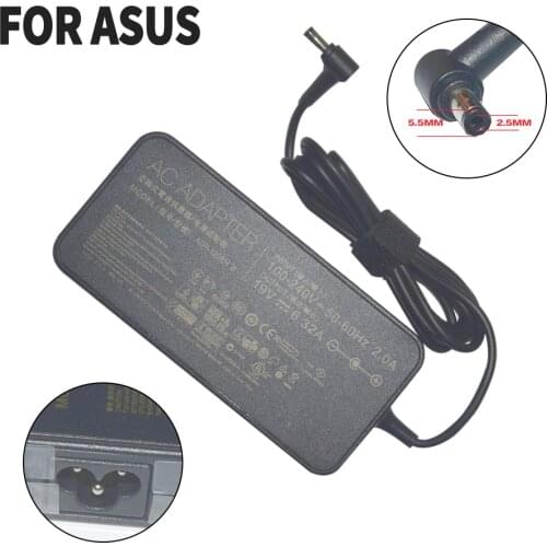 JIGU Replacement For ASUS 19V 6.32A 5.5*2.5MM ADP-120RH PA-1121-28 G50 G73 G71 K55 K53 K73 N53 N550 GL751 UX501 X550
