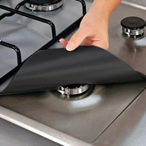 1PCS Gas Stove Protectors Cooker Cover Liner Clean Mat Pads Non-Stick Gas Stove Stovetop Protector Kitchen Cookware Accessories