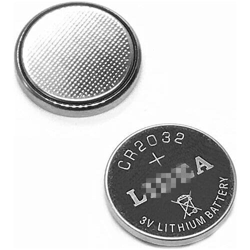 10pcs CR2032 car motherboard remote control key weight scale button battery 3V