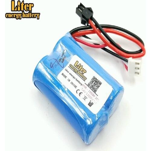 7.4V 1100mAH Remote control helicopter General Li battery 1100mAH 15C 7.4V discharge Lipo battery 18500 SM Plug