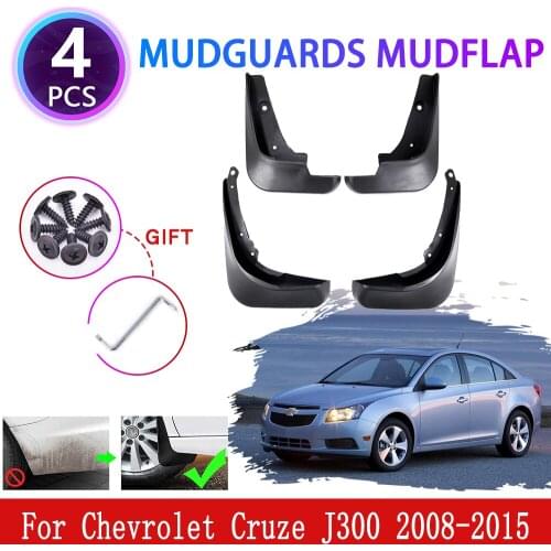 For Chevrolet Cruze J300 2008 2009 2010 2011 2012 2013 2014 2015 Mudguards Mudflaps Fender Mud Flap Splash Guards Accessories