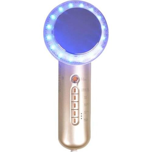 2017 Home face-lift beauty instrument ultrasonic instrument into the instrument body infrared low-frequency face patch massager