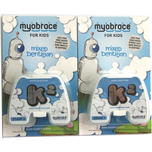 K2 Orthodontic Teeth Trainer Appliance/ Myobrace Dental Orthodontic Brace K2 Medium Myobrace k2
