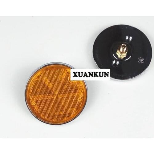 Motorcycle Reflector Front Shock Absorber Warning Reflector Cup CG GN GS Samsung Decoration