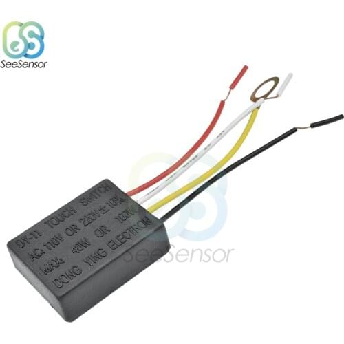 AC 220V Lamp Touch Switch Electrical Equipment Table Light Parts On/off 1 Way Touch Control Sensor Bulb Lamp Switch