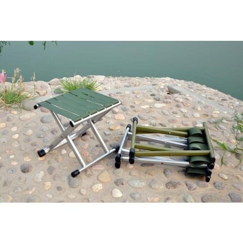 Metal belt folding stool folding fishing chair outdoor fishing chair fish convenient
