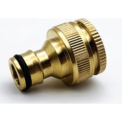Pure Brass Faucets Standard Connector Washing Machine Gun Quick Connect Fitting Pipe Connections 1/2 "3/4" 16mm Hose