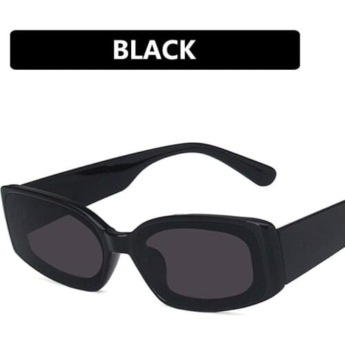 Small Rectangle Sunglasses Women Vintage Brand Designer Square Sun Glasses Shades Female UV400