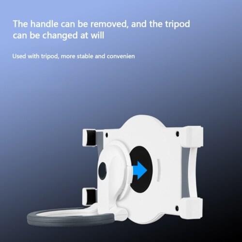 K92F 360° Rotation Universal Tablet Holder Stand Multi-function Desk＆Wall Bracket Covenient Compatible with 7-10 in Tablets