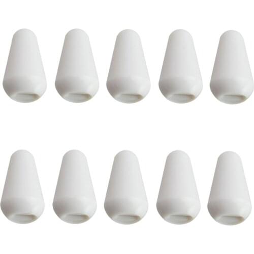 10pcs Plastic Guitar Toggle Swtich Knob Tip Cap for ST SQ Electric Guitar Toggle Switch